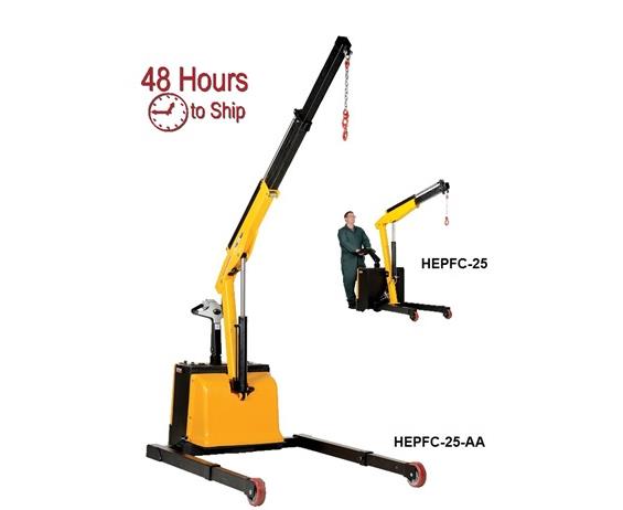 ELECTRIC POWERED FLOOR CRANES
