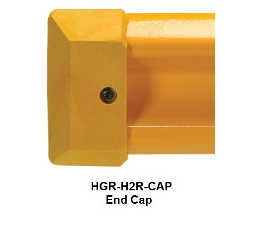BRACKETS AND END CAPS FOR GUARD RAILS