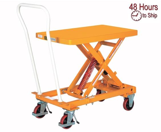 SELF-ELEVATING LIFT CART