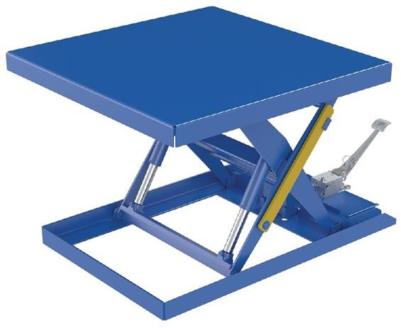 FOOT PUMP SCISSOR LIFT TABLES