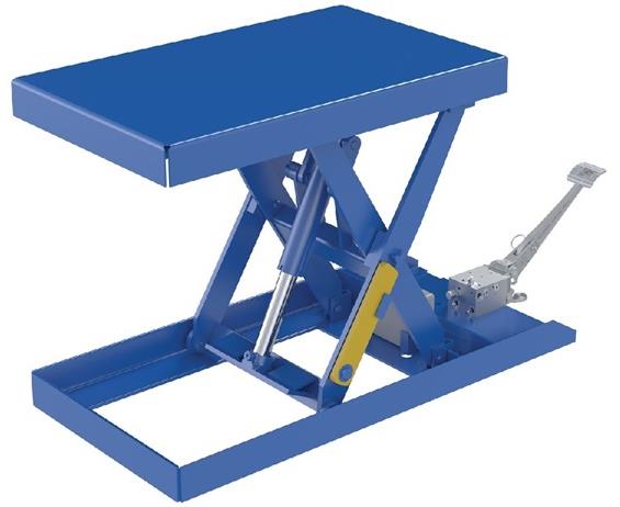 FOOT PUMP SCISSOR LIFT TABLES