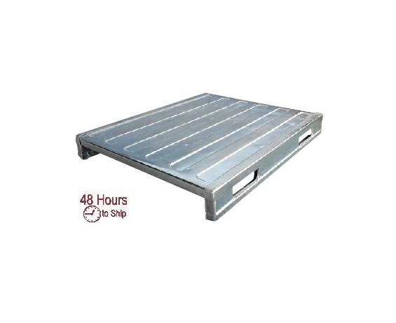 HEAVY DUTY SOLID DECK STEEL PALLET