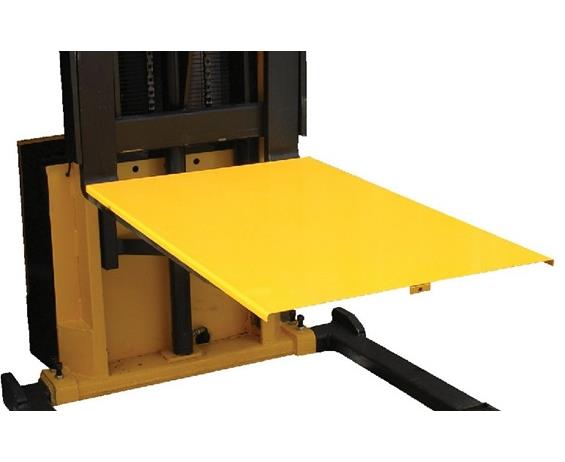 DOUBLE MAST STACKER WITH POWER LIFT