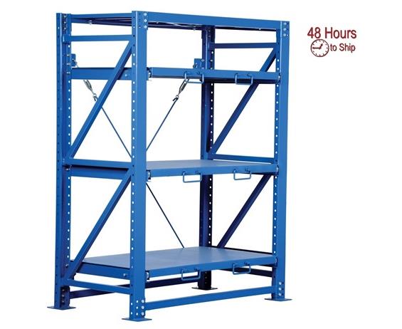 HEAVY DUTY ROLL-OUT SHELVING
