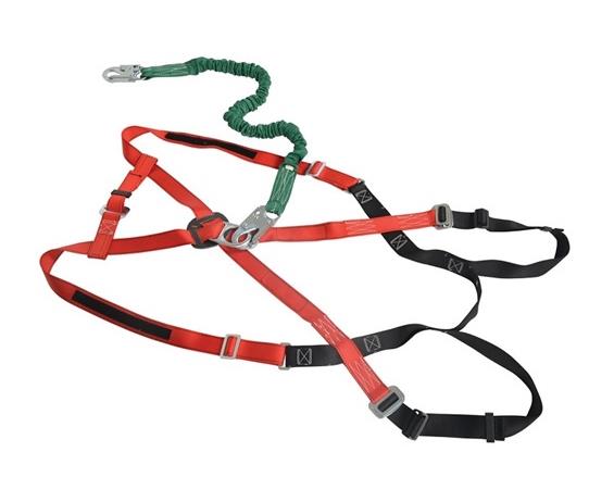 WEB LANYARD WITH SAFETY HARNESS