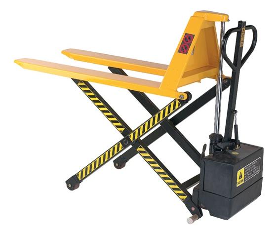 ELECTRIC HIGH LIFT PALLET TRUCK