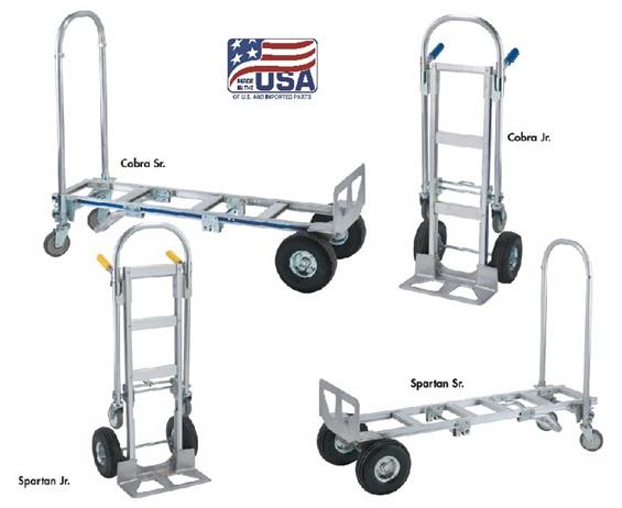 COBRA ALUMINUM CONVERTIBLE HAND TRUCKS