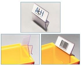 BIN•CLIP™ LABEL HOLDER