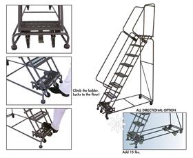 OPTIONS FOR WEIGHT - ACTUATED LADDERS