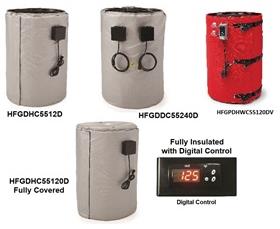 FULL-COVERAGE DRUM HEATERS