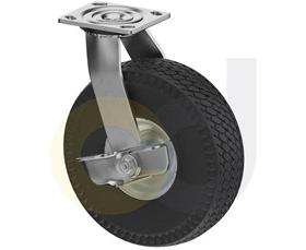 PNEUMATIC, SOLID &amp; FLAT-FREE CASTERS - NEVER-FLAT WHEELS