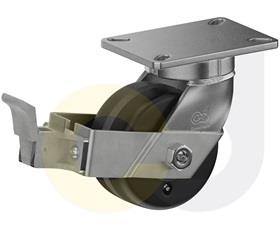 CASTERDEPOT TOP PLATE CASTERS - PHENOLIC WHEEL - CAPACITIES UP TO 3500 LBS.