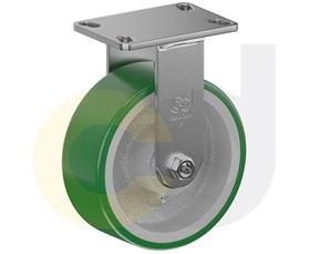 CASTERDEPOT TOP PLATE CASTERS - POLY ON CAST IRON WHEEL - CAPACITIES UP TO 3000 LBS.