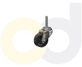 THREADED STEM CASTERS WITH POLYOLEFIN WHEELS