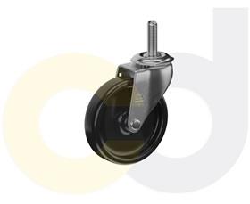 THREADED STEM CASTERS WITH POLYOLEFIN WHEELS