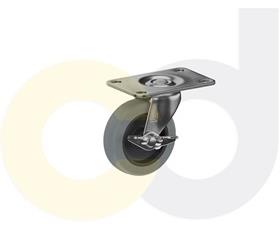 TOP PLATE CASTERS- THERMO-URETHANE WHEELS