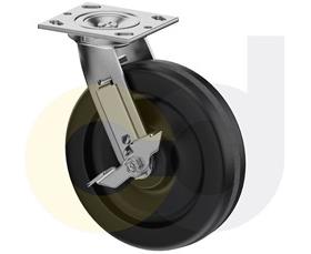 ZINC PLATED CASTERS - PHENOLIC WHEELS