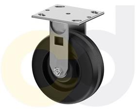 ZINC PLATED CASTERS - PHENOLIC WHEELS