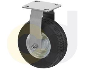 PNEUMATIC, SOLID &amp; FLAT-FREE CASTERS - NEVER-FLAT WHEELS