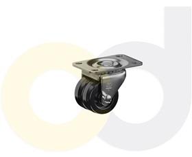 LOW PROFILE CASTERS - POLYOLEFIN WHEELS