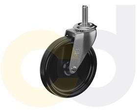 THREADED STEM CASTERS WITH POLYOLEFIN WHEELS