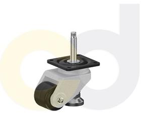 CASTERDEPOT LEVELING CASTERS - EXTENDED FOOT ADJUSTMENT - CAPACITIES UP TO 700 KG.
