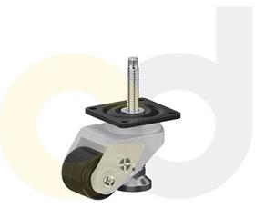 CASTERDEPOT LEVELING CASTERS - EXTENDED FOOT ADJUSTMENT - CAPACITIES UP TO 700 KG.