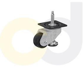 CASTERDEPOT LEVELING CASTERS - EXTENDED FOOT ADJUSTMENT - CAPACITIES UP TO 700 KG.