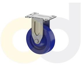 STAINLESS STEEL CASTERS - SOLID URETHANE WHEELS
