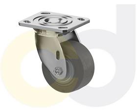 STAINLESS STEEL CASTERS - THERMO-RUBBER WHEELS