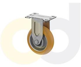 STAINLESS STEEL CASTERS - POLY ON ALUMINUM WHEELS
