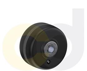 ZINC PLATED KINGPINLESS CASTER- PHENOLIC WHEELS