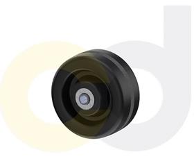 ZINC PLATED CASTERS - PHENOLIC WHEELS