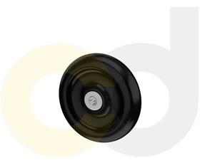 ZINC PLATED CASTERS - POLYOLEFIN WHEELS