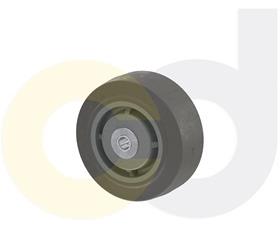 STAINLESS STEEL CASTERS - THERMO-RUBBER WHEELS