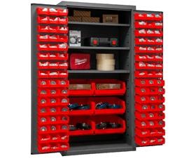16 GAUGE CABINETS WITH HOOK-ON-BINS® AND SHELVES