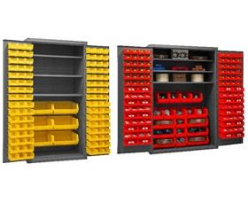 16 GAUGE CABINETS WITH HOOK-ON-BINS® AND SHELVES