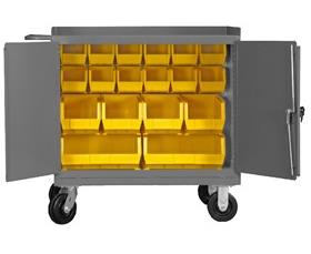 36" WIDE MOBILE BENCH CABINETS