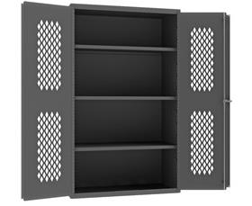 HEAVY DUTY VENTILATED CABINETS WITH ADJUSTABLE SHELVES