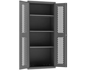HEAVY DUTY VENTILATED CABINETS WITH ADJUSTABLE SHELVES