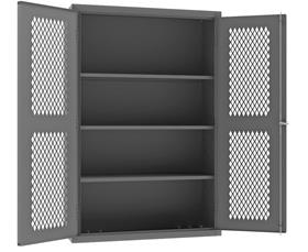 HEAVY DUTY VENTILATED CABINETS WITH ADJUSTABLE SHELVES