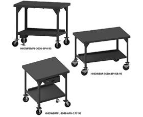 MOBILE HEAVY DUTY WORKBENCHES