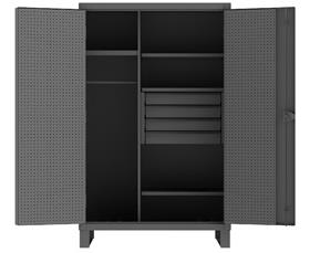 HEAVY DUTY WARDROBE CABINETS WITH PEGBOARD DOORS
