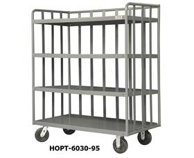 OPEN PORTABLE SHELF CART