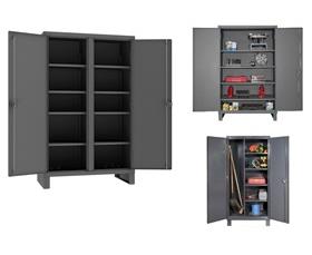 12 GAUGE HEAVY DUTY STORAGE CABINETS
