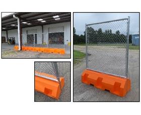 PLASTIC SECURITY FENCE BARRICADES