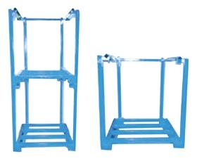 ONE PIECE PORTABLE STACKING RACKS