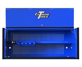 DX SERIES ROLLER CABINET WITH POWER TOOL DRAWER &amp; EXTREME POWER WORKSTATION® HUTCH