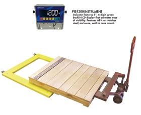 YELLOW JACKET U-SHAPED FLOOR SCALE
