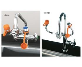 EYE SAFE FAUCET MOUNTED EYE WASHES